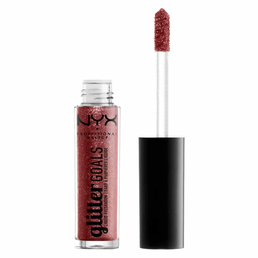 NYX PROF. MAKEUP Glitter Goals Liquid Eyeshadow - Poppy Fields