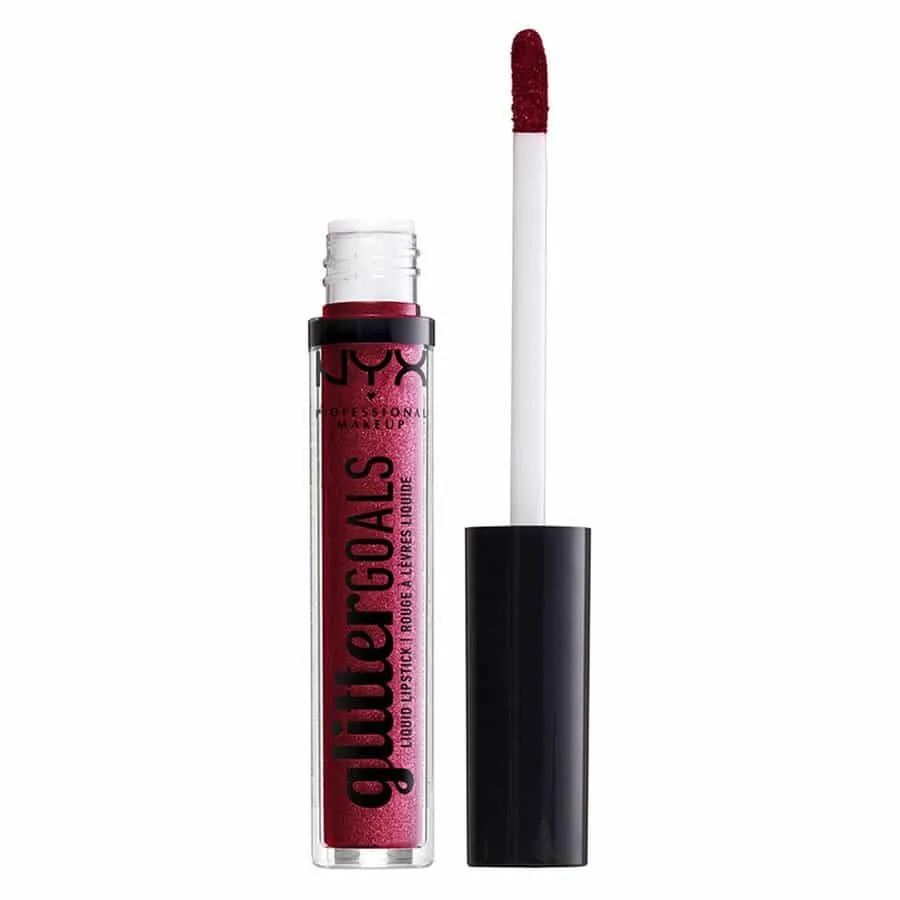 NYX PROF. MAKEUP Glitter Goals Liquid Lipstick - Bloodstone