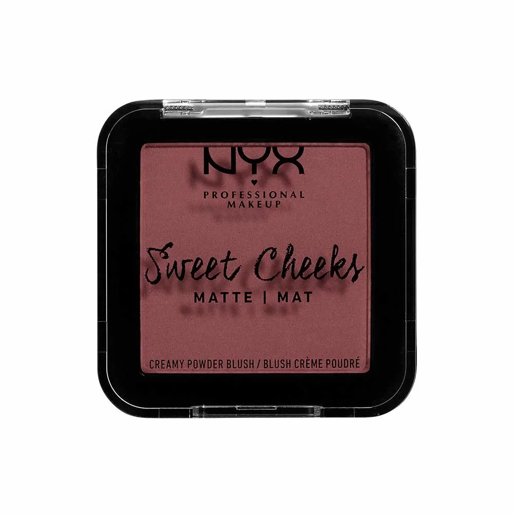 NYX PROF. MAKEUP Sweet Cheeks Creamy Matte Powder Blush - Fig