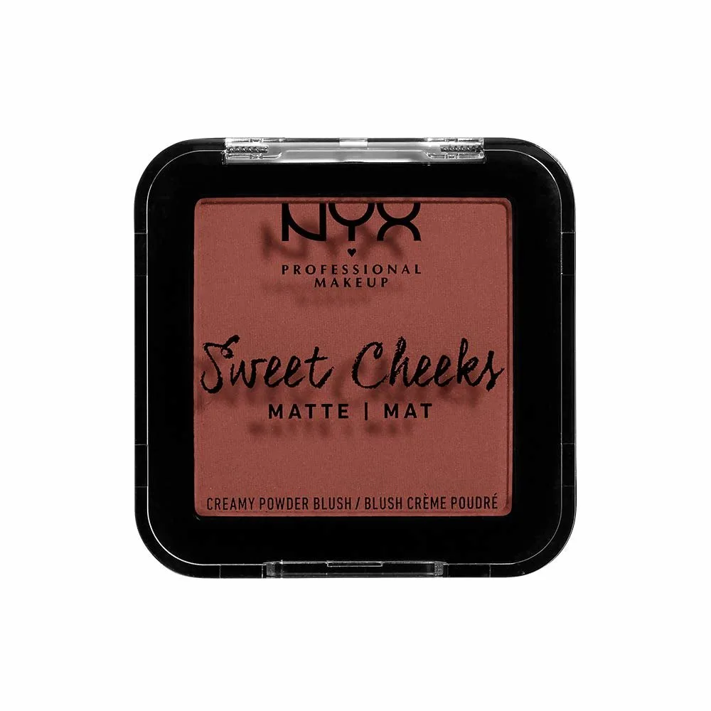 NYX PROF. MAKEUP Sweet Cheeks Creamy Matte Powder Blush - Totally Chill