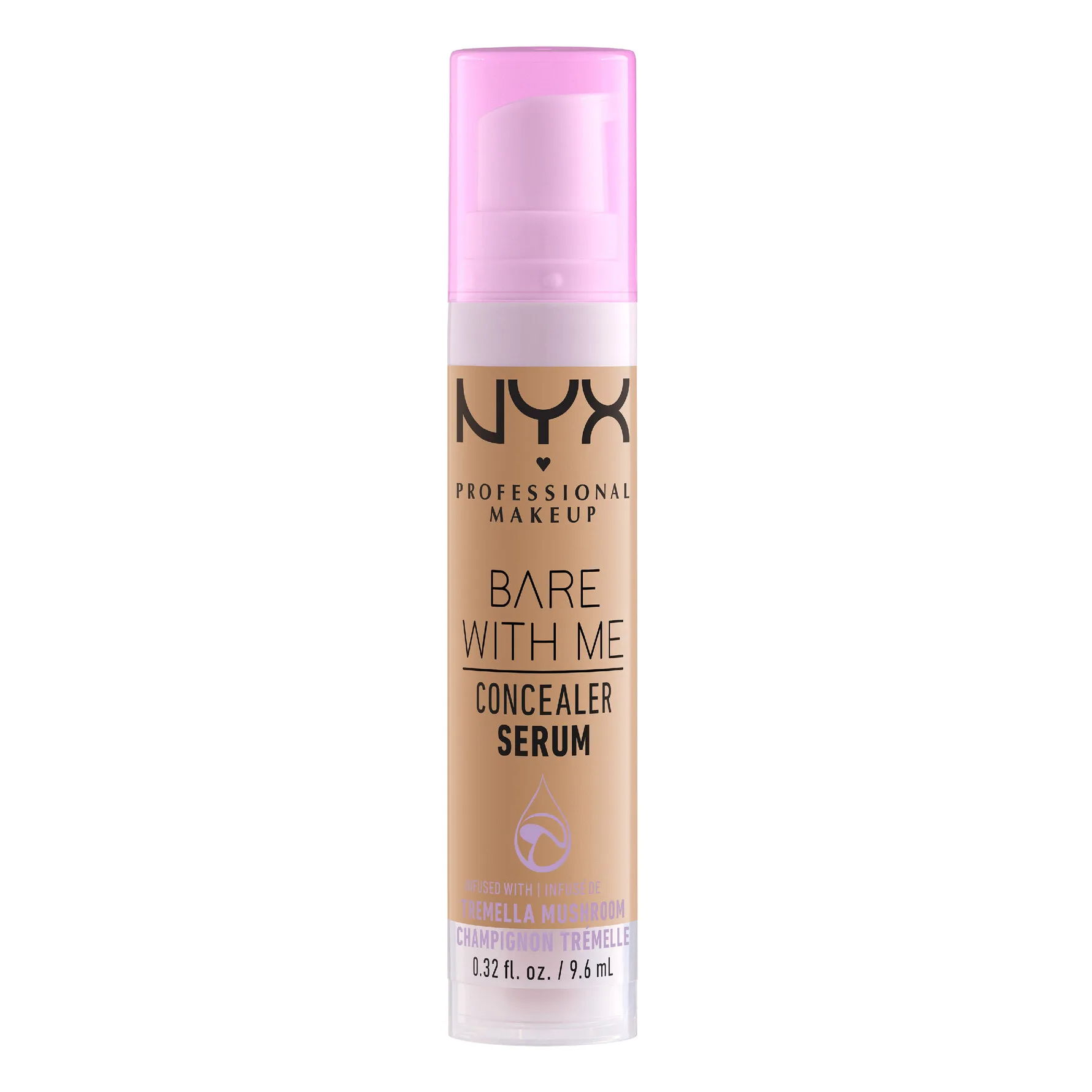 NYX Professional Makeup Bare With Me Concealer Serum kosteuttava peitevoide 2in1 sävy 07 Medium 9,6 ml