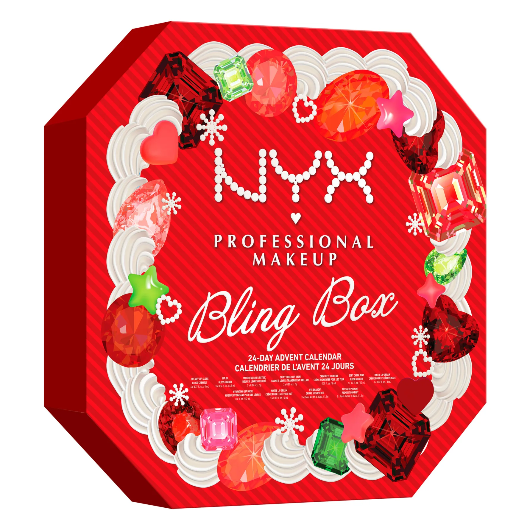 NYX PROFESSIONAL MAKEUP 24 day Advent Calendar