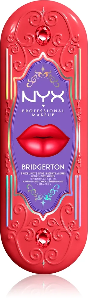 NYX Professional Makeup Bridgerton Royal Treasures Læbesæt Skygge 01 2 stk.
