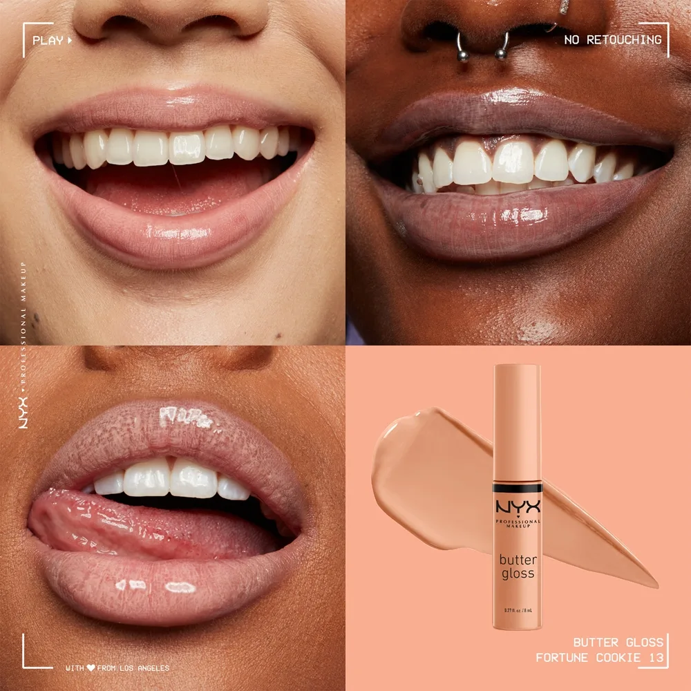 NYX Professional Makeup Butter Lip Gloss 13 Fortune Cookie 8 ml
