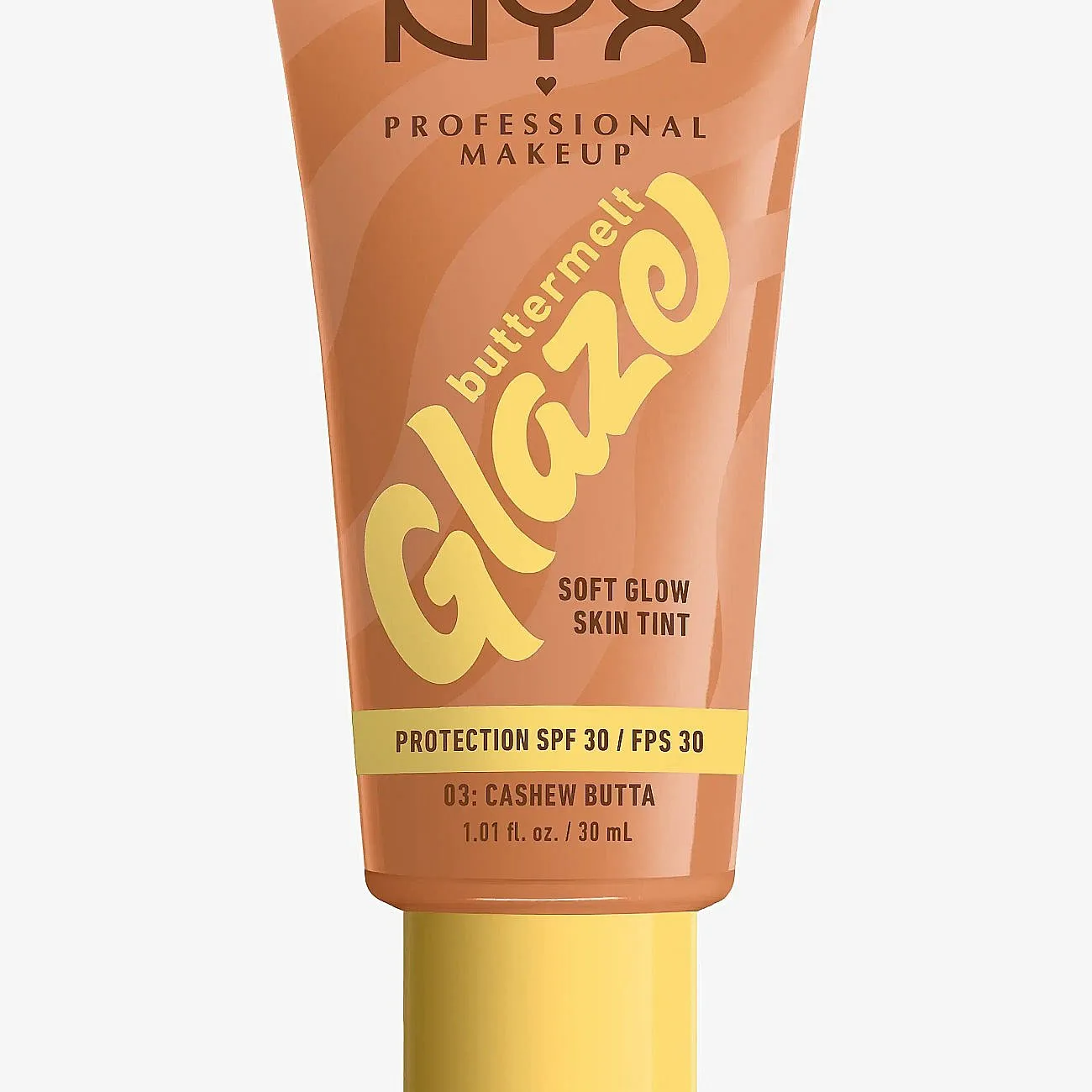 NYX Professional Makeup Buttermelt Glaze SPF30 Foundation 03 Cash