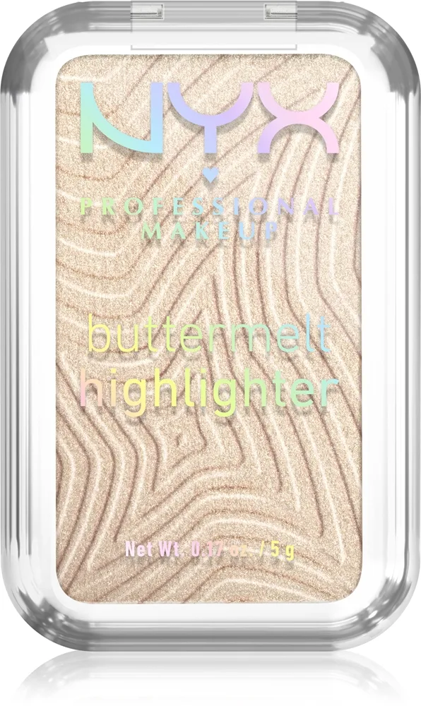 NYX Professional Makeup Buttermelt Highlighter Highlighter Skygge butta in black 45 5 g