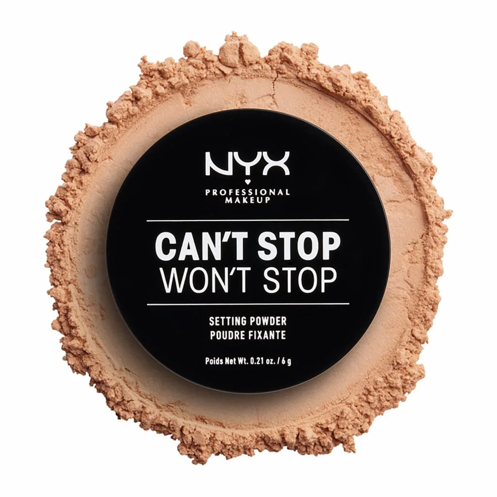 NYX Professional Makeup Can't Stop Won't Stop Løs pudder Skygge 03 Medium 6 g