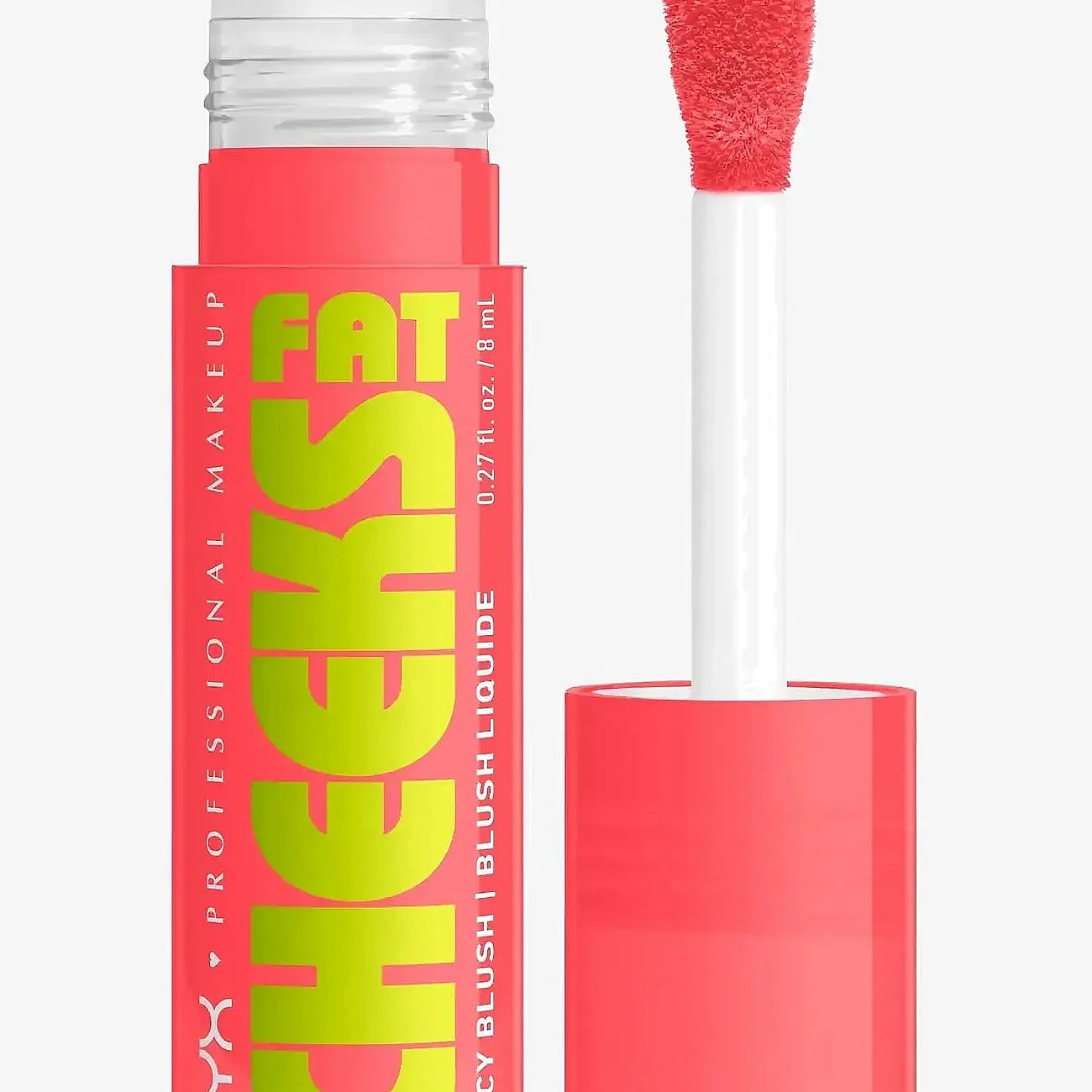 NYX Professional Makeup Fat Cheeks Juicy Blush nestemäinen poskipuna sävy 05 Peach Plunge 8 ml