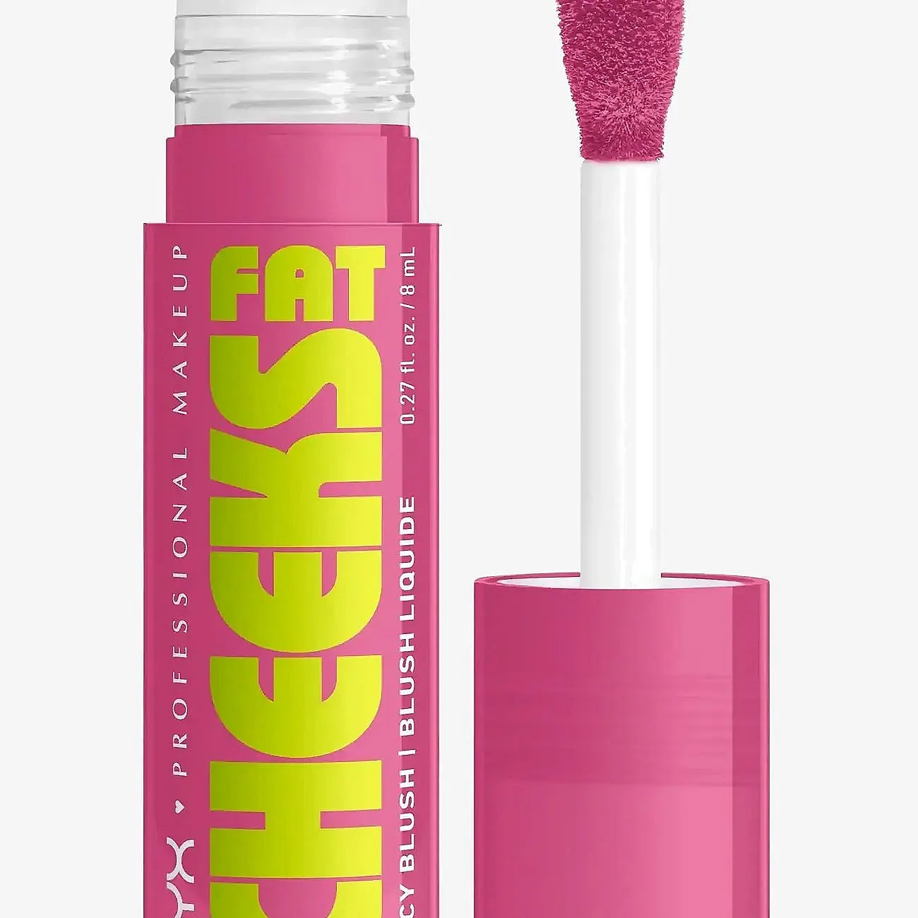 NYX Professional Makeup Fat Cheeks Juicy Blush nestemäinen poskipuna sävy 07 Plum Pop 8 ml