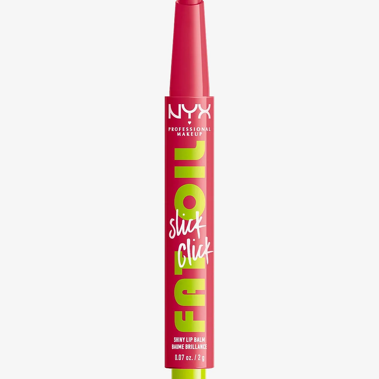 NYX Professional Makeup Fat Oil Slick Click sävyttävä huulibalsami sävy 10 Double Tap 2 g