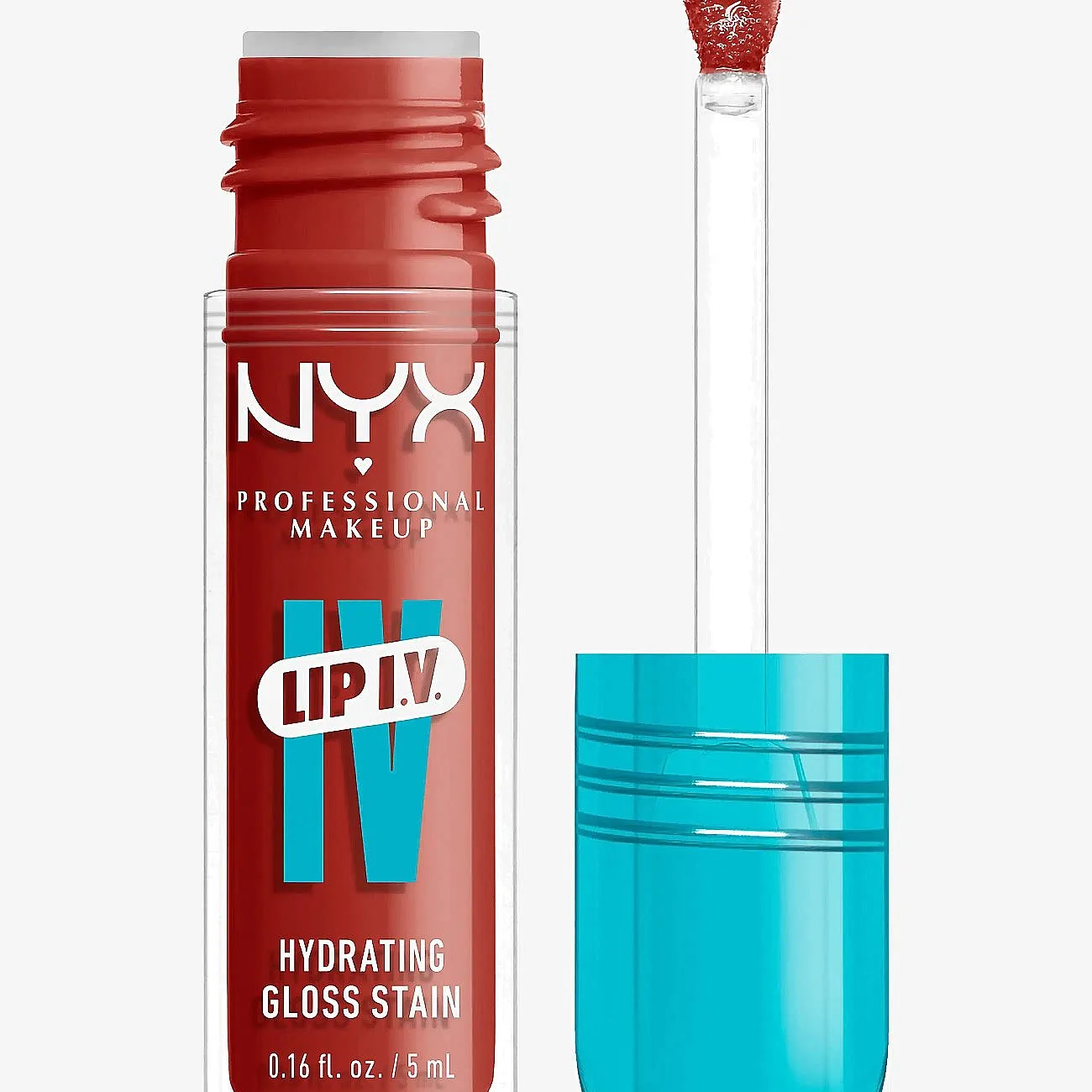 NYX Professional Makeup Lip IV Långvarig läppglans med återfuktande effekt Skugga 12 - BURST THAT TANGI 5 ml