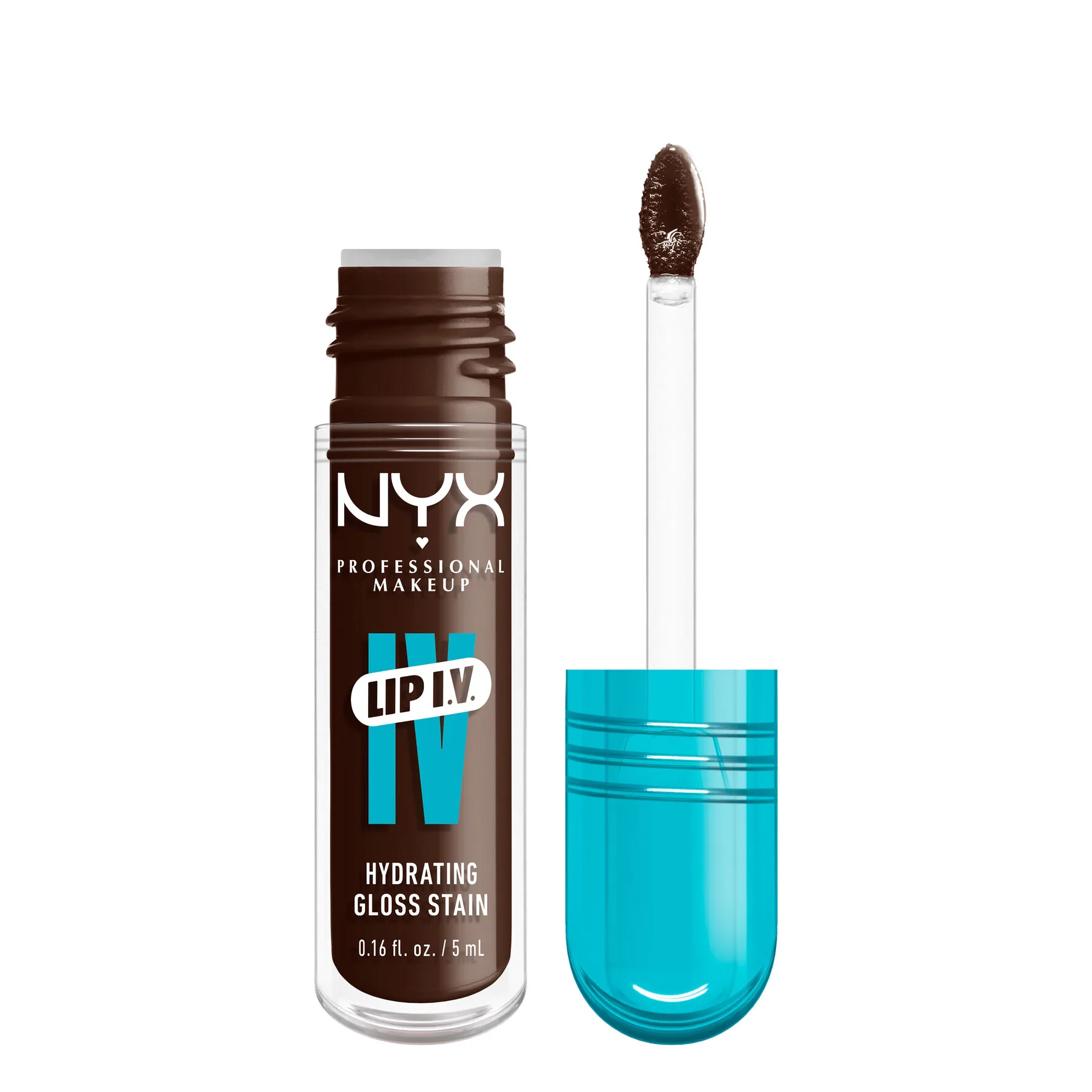 NYX Professional Makeup Lip I.V. Hydrating Gloss Stain 06 Espress