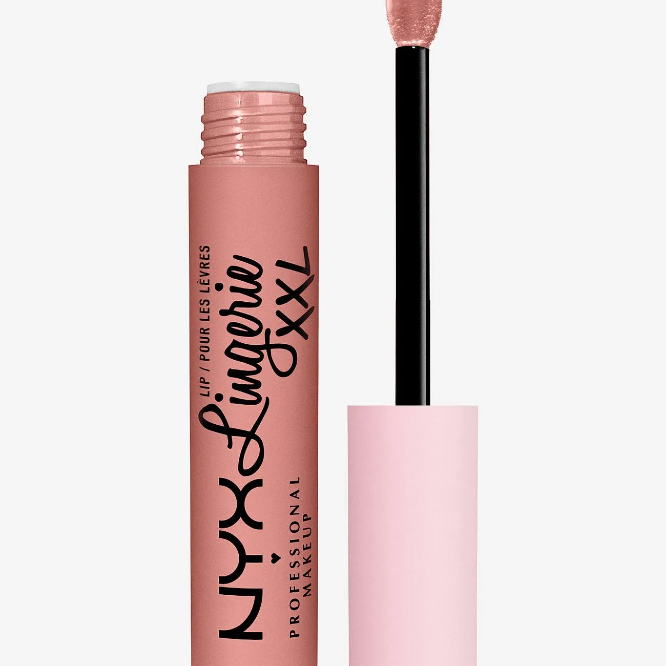 NYX Professional Makeup Lip Lingerie XXL nestemäinen mattapinnan antava huulipuna sävy 01 - Undressd 4 ml