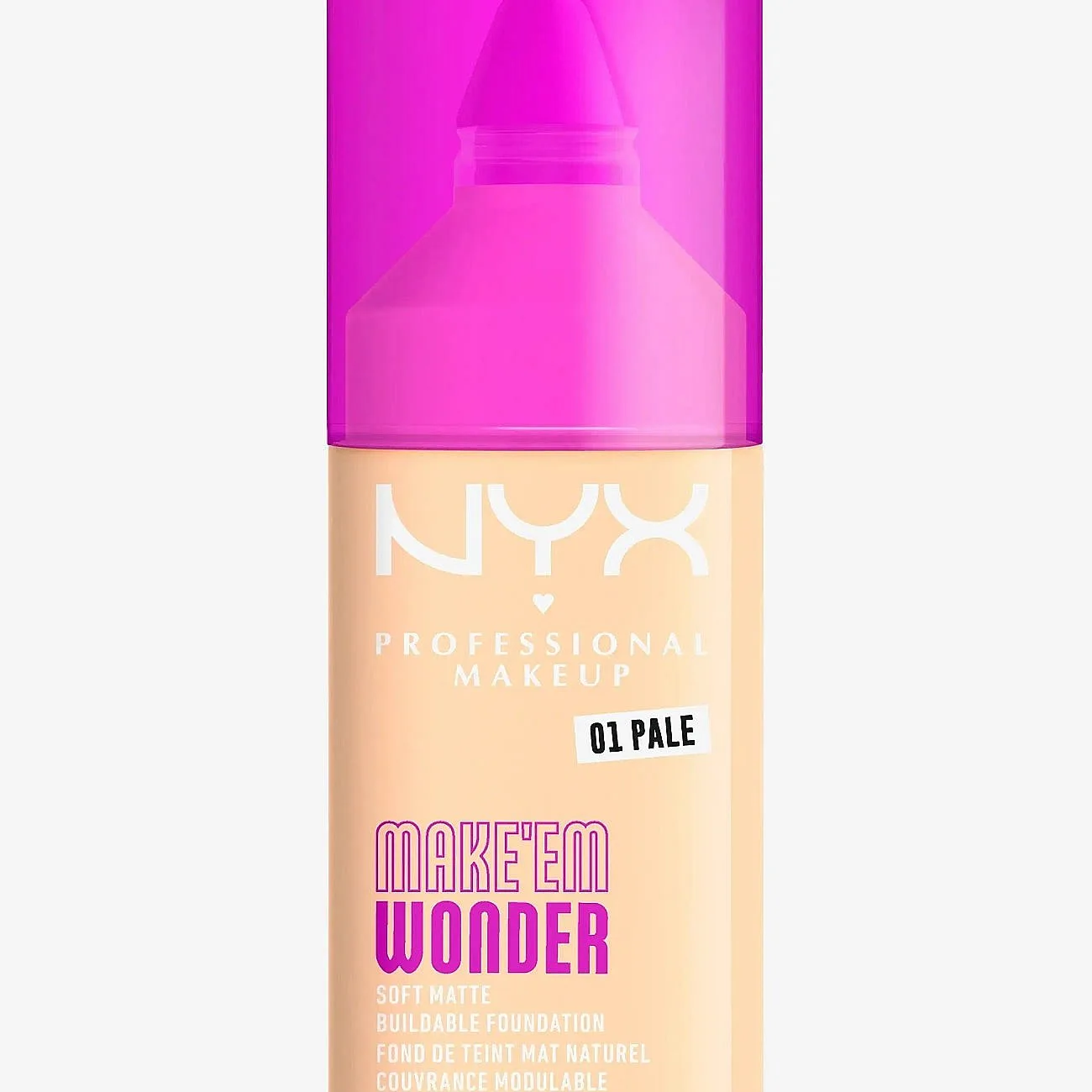 NYX Professional Makeup Make Em Wonder Foundation 01 Pale 25ml