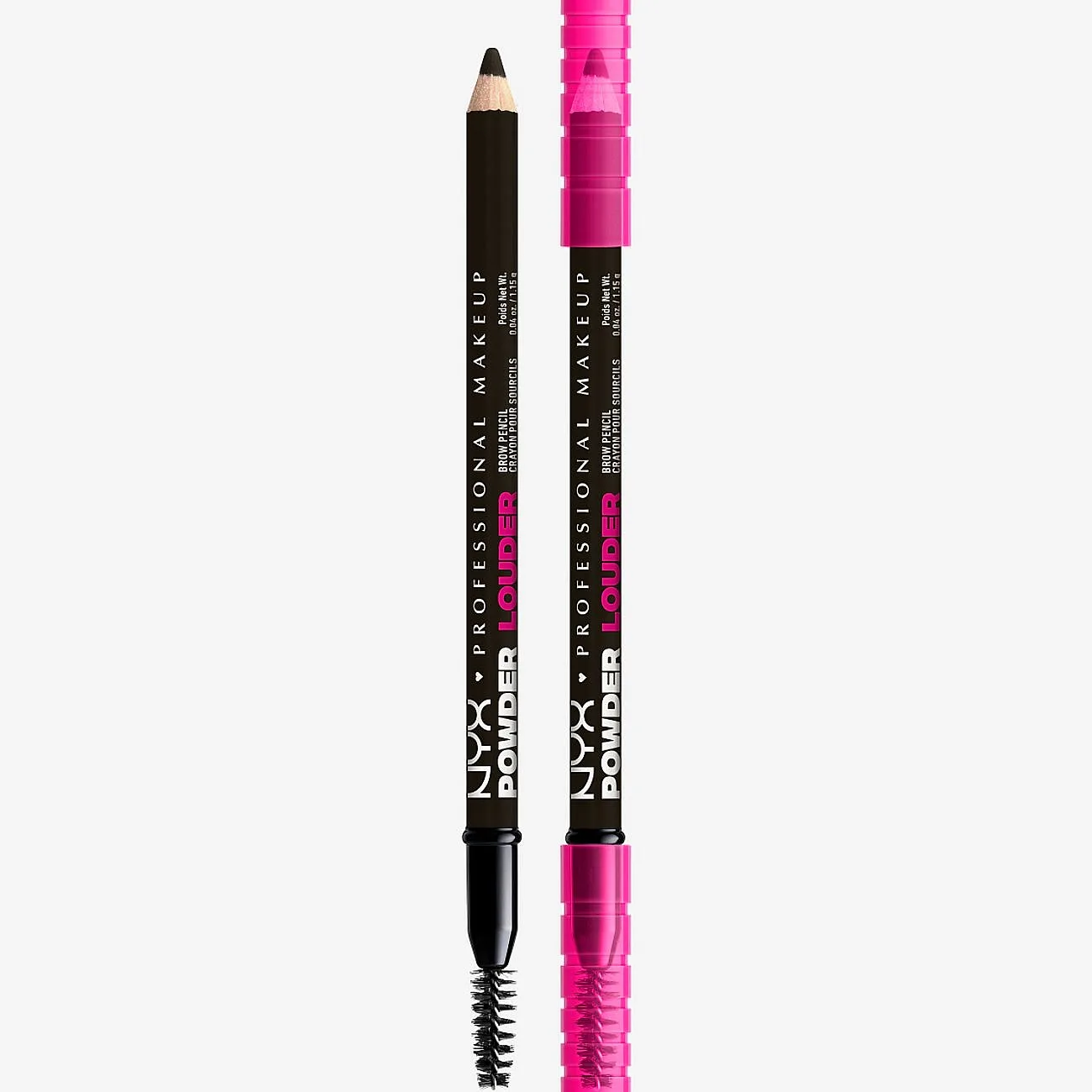 NYX PROFESSIONAL MAKEUP Powder Louder 09 Black Brow Pencil 1,15g