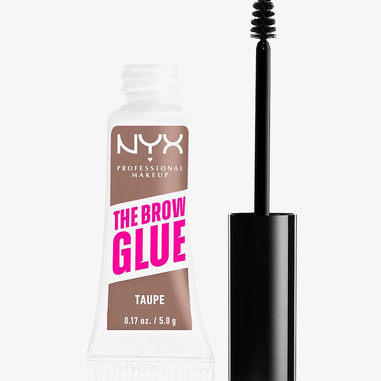 NYX Professional Makeup The Brow Glue kulmageeli sävy 02 Taupe 5 g