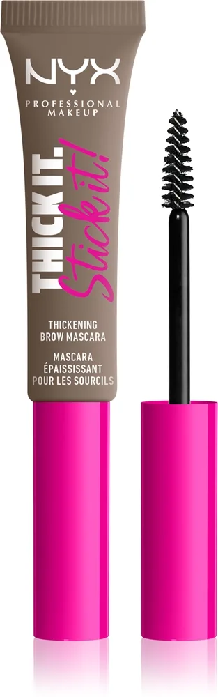 NYX Professional Makeup Thick it Stick It Brow Mascara kulmamaskara sävy 01 Taupe 7 ml