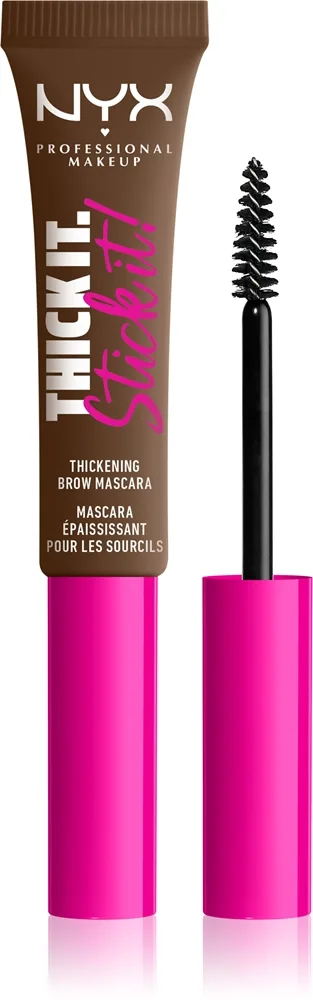 NYX Professional Makeup Thick it Stick It Brow Mascara kulmamaskara sävy 06 Brunette 7 ml