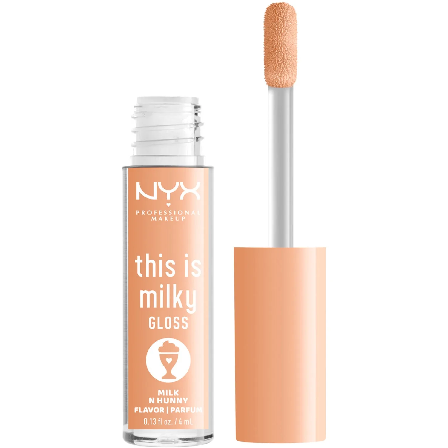 NYX Professional Makeup This Is Milky Gloss - Orange - 4 ml