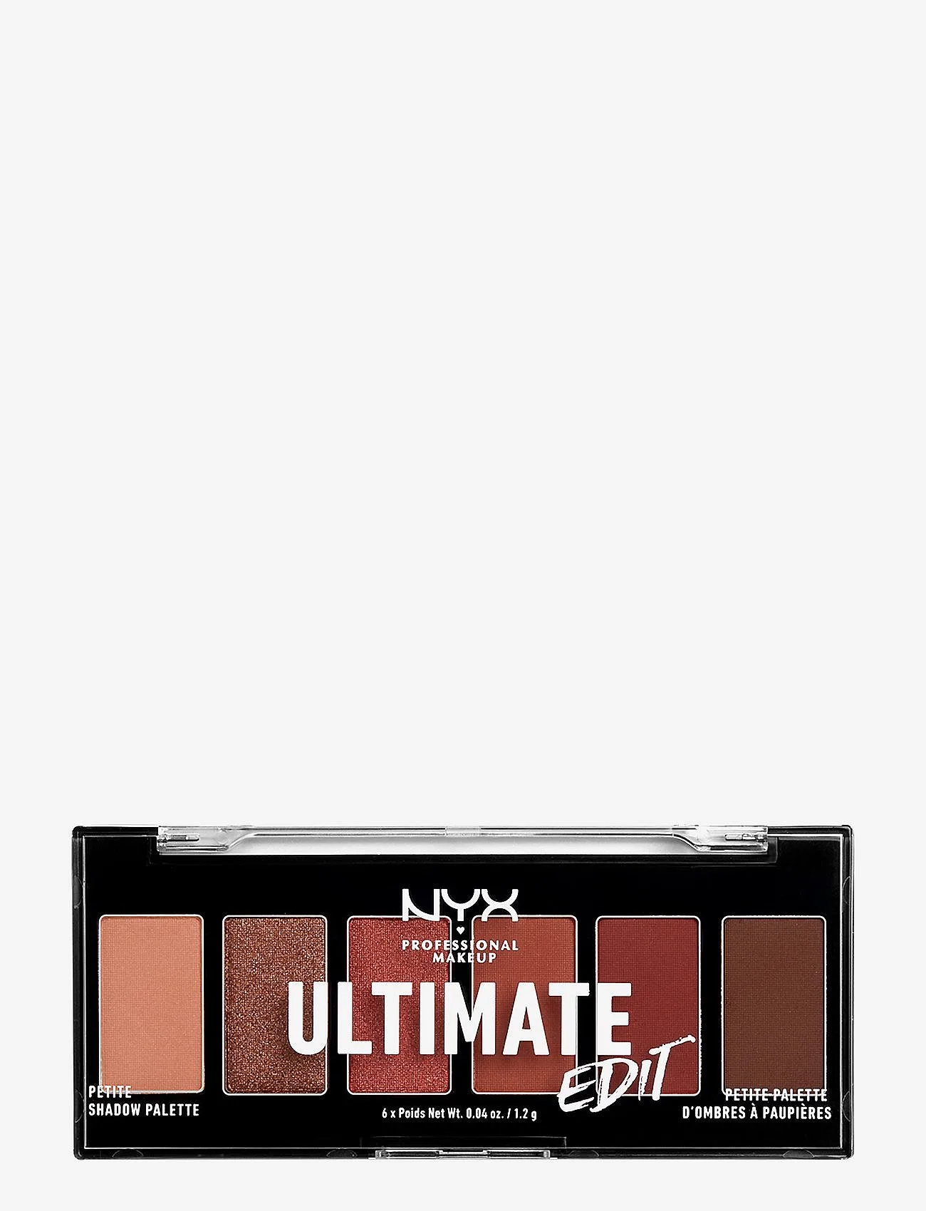 NYX Professional Makeup Ultimate Shadow Palette Petit Edition Warm Neutrals - 7 g