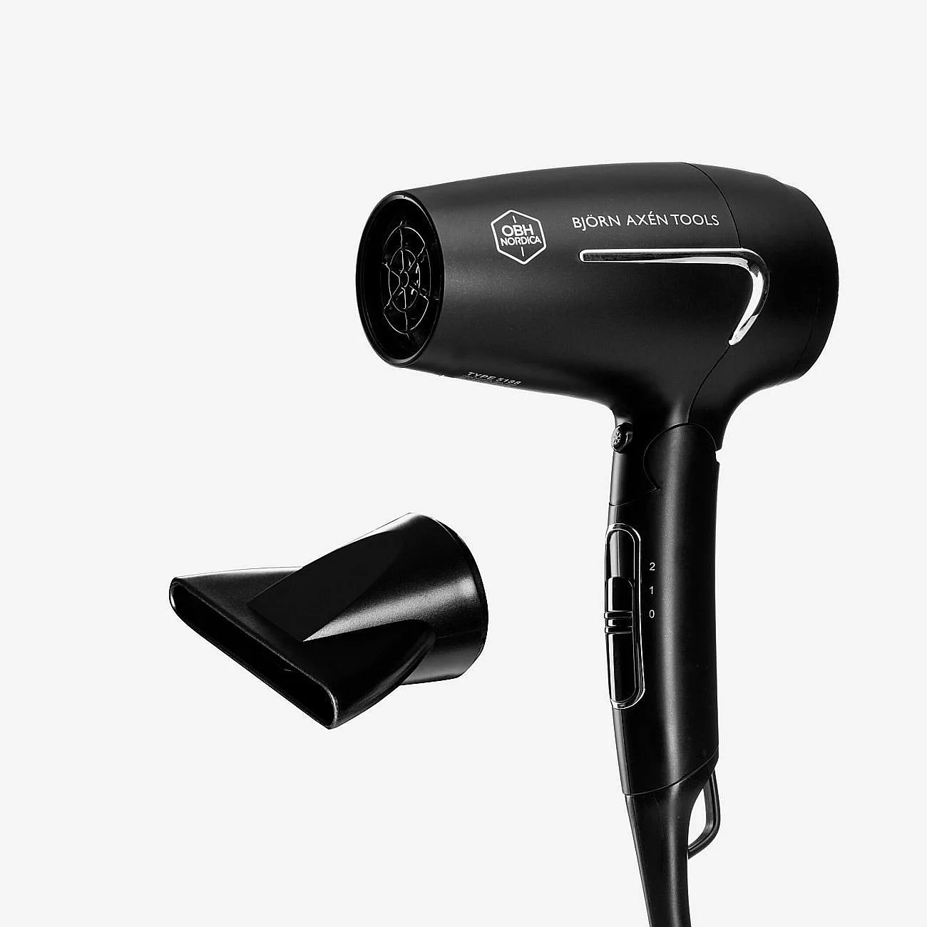 OBH Nordica Björn Axén Tools Flow Travel Hair Dryer