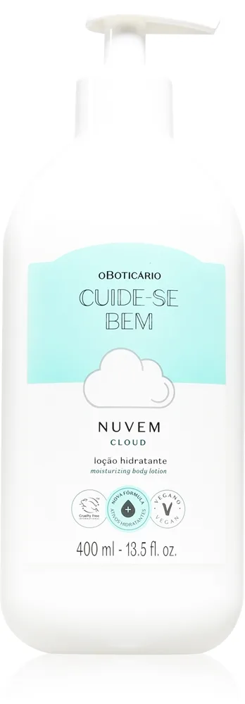 oBoticário Cuide-se Bem Nuvem Feuchtigkeits-Body lotion 400 ml