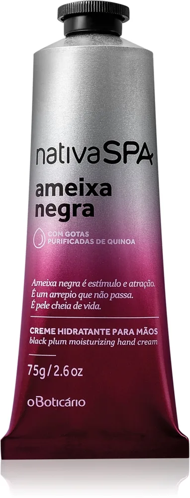 oBoticário Nativa SPA Black Plum Handcreme 75 g
