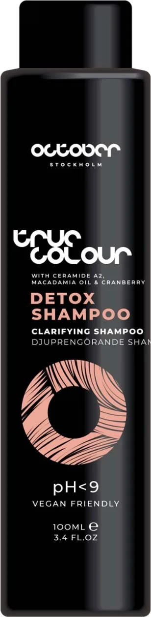 October Stockholm True Colour Detox Shampoo 100 ml