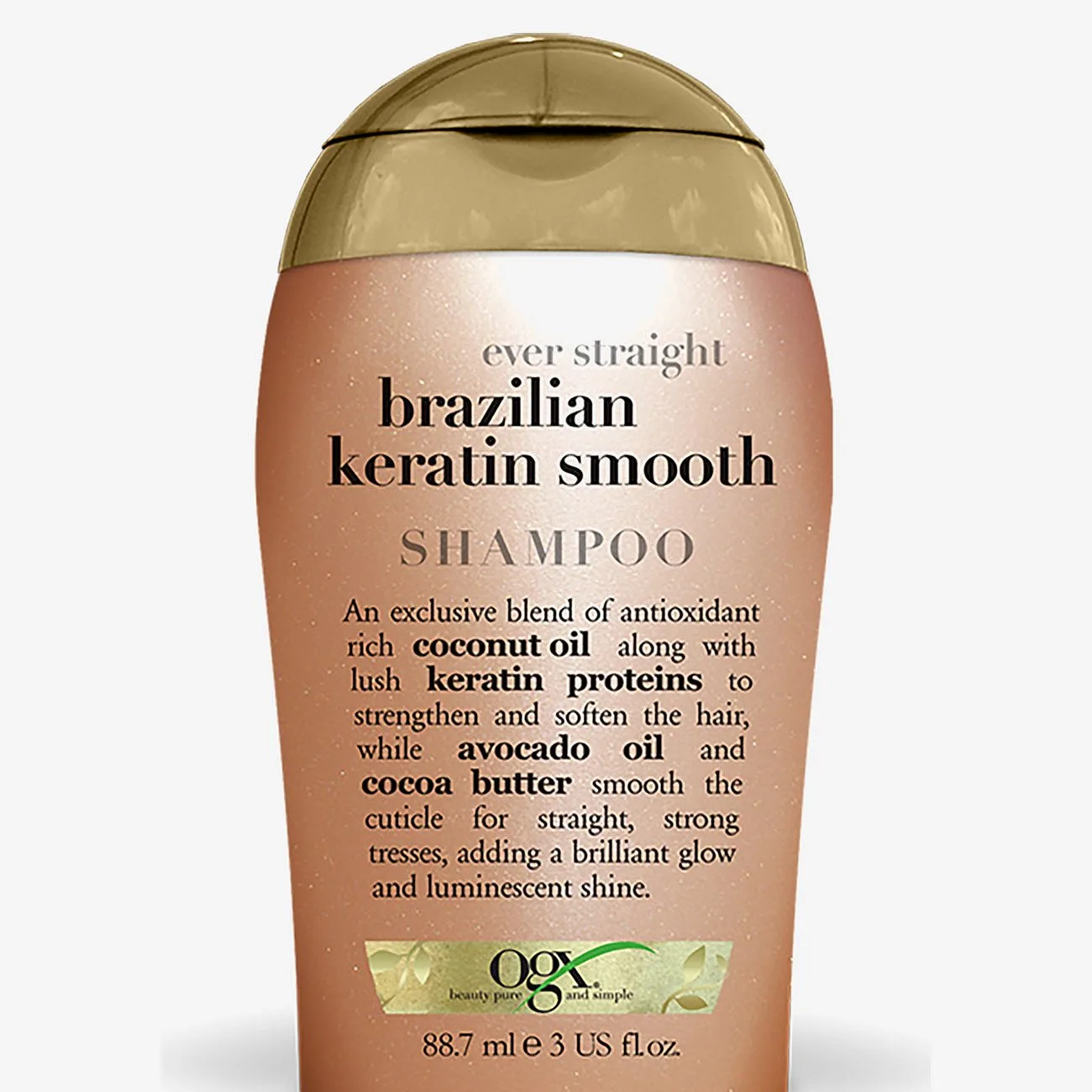 Ogx Brazilian Keratin Shampoo 88,7 Ml - Nude - 88.7 ML