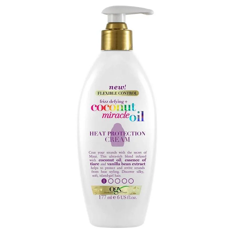 OGX Coconut Miracle Heat Protection Cream 177ml