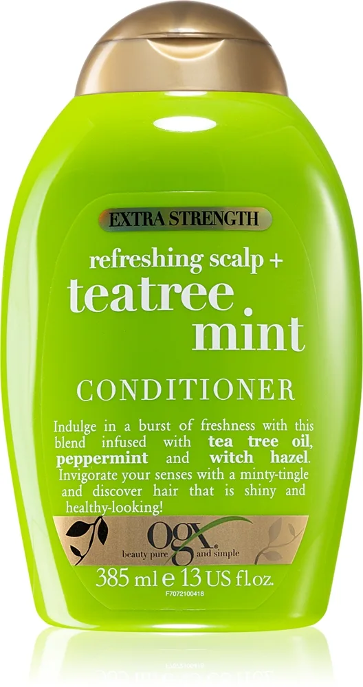 OGX Teatree Mint Extra Strenght Uppfriskande balsam 385 ml