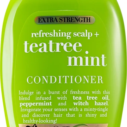 OGX Teatree Mint Extra Strenght virkistävä hoitoaine 385 ml