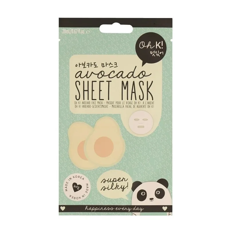 Oh K! Super Silky Avocado Sheet Mask 25 ml