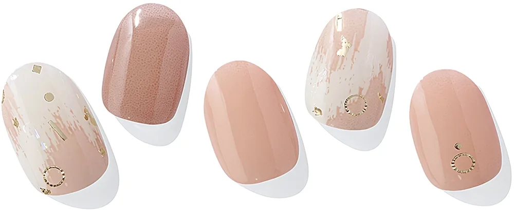 ohora Gel Nail Sticker N Almond Blossom klistermärken för naglar Skugga ND-066 30 st.