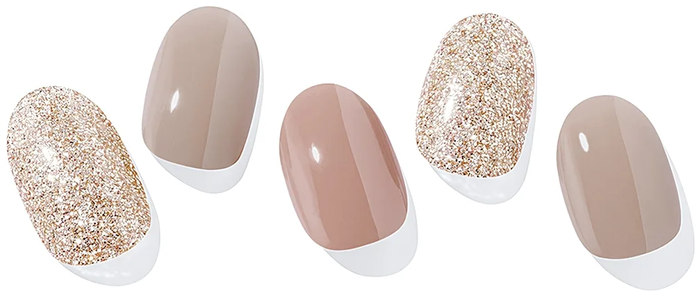 ohora Gel Nail Sticker N Carmel klistermærker til negle Skygge ND-315 1 stk.
