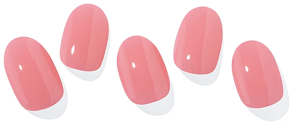 ohora Gel Nail Sticker N Cream Glow klistermærker til negle Skygge NB-091 1 stk.