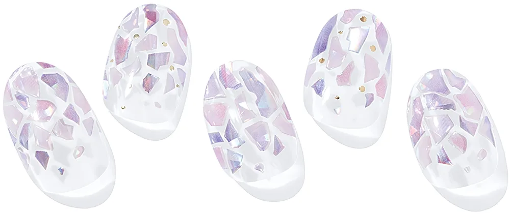 ohora Gel Nail Sticker N Petal Rain klistermærker til negle Skygge ND-351 1 stk.