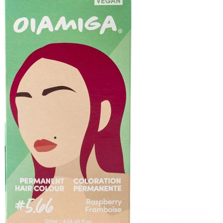 Oiamiga Permanent Hair Colour Raspberry