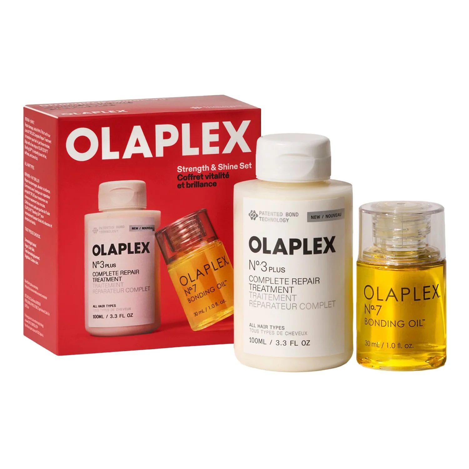 Olaplex - Strength & Shine Set - Hårplejesæt - Set Strength & Shine 130ml - For Women