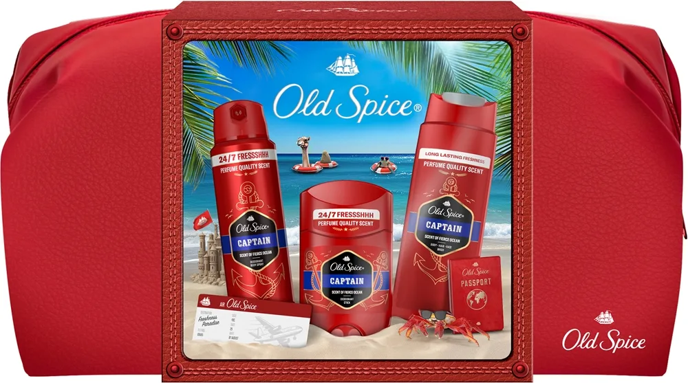 Old Spice Captain Gift Set lahjasetti miehille