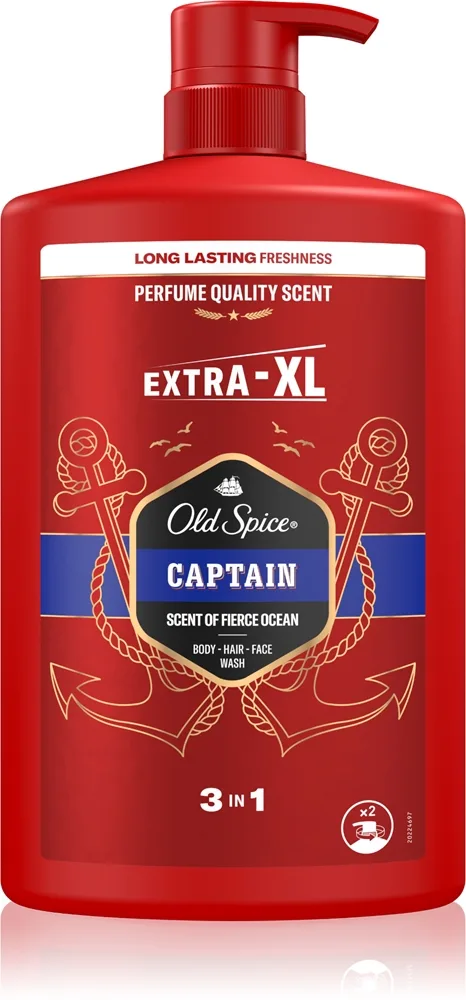 Old Spice Captain Kropsvask til mænd 1000 ml