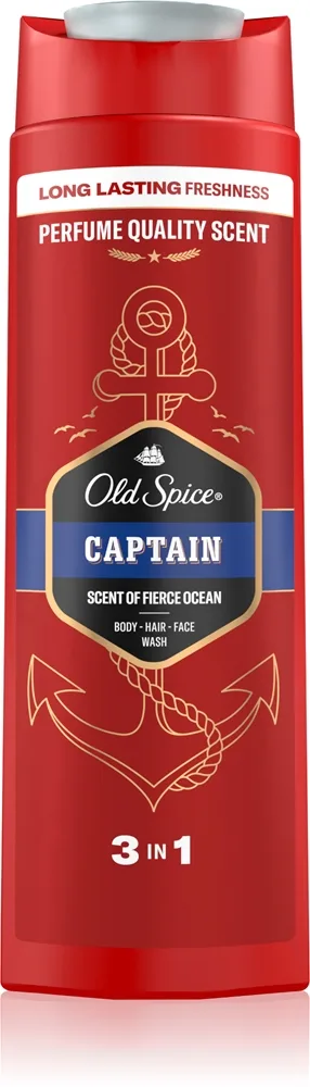Old Spice Captain miesten suihkugeeli 400 ml