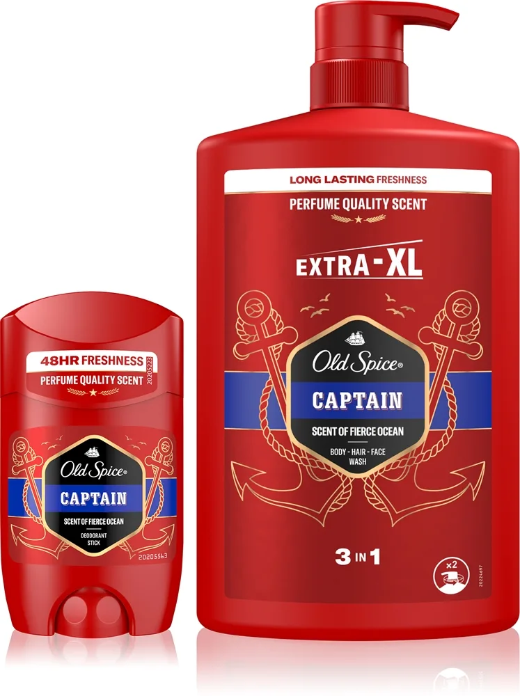 Old Spice Captain Sæt til krop til mænd