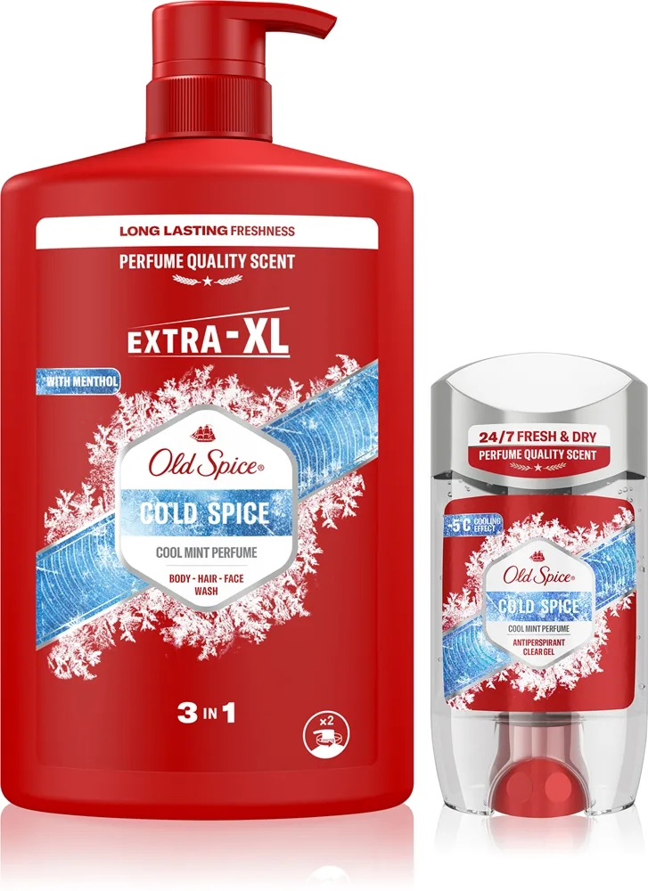 Old Spice Cold Spice Sæt til krop til mænd