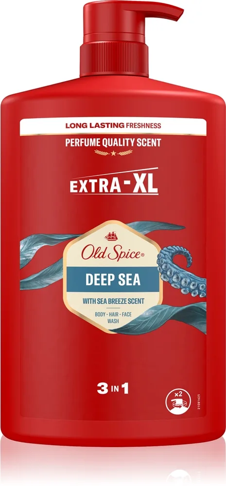 Old Spice Deep Sea Brusegel til mænd 1000 ml