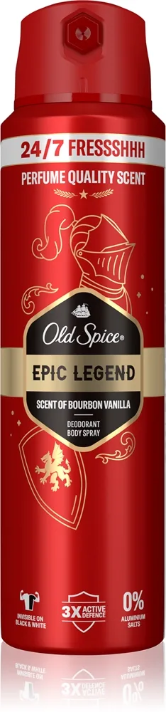 Old Spice Epic Legend Spray deodorant til mænd 200 ml