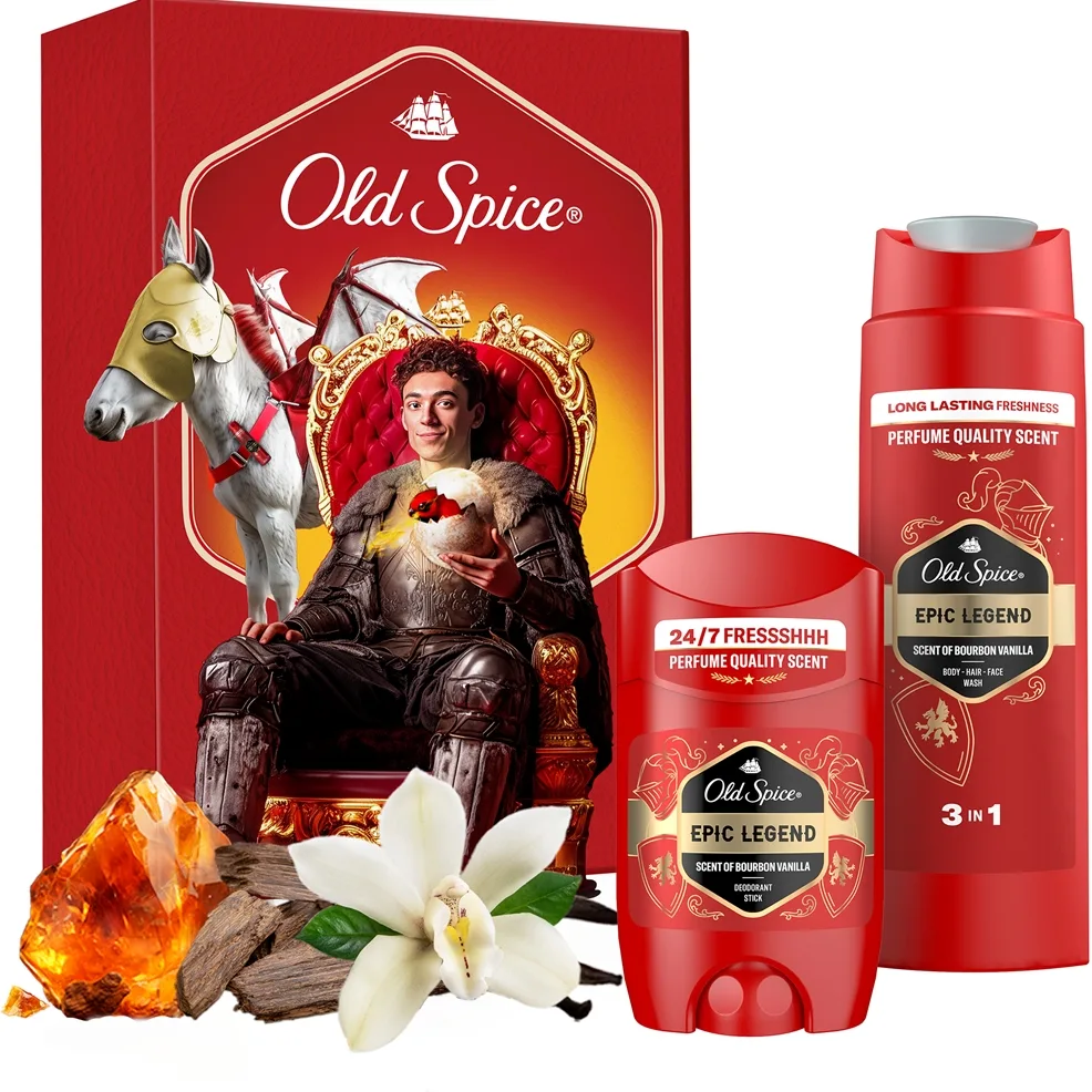 Old Spice Epic Legend Knight Geschenkset
