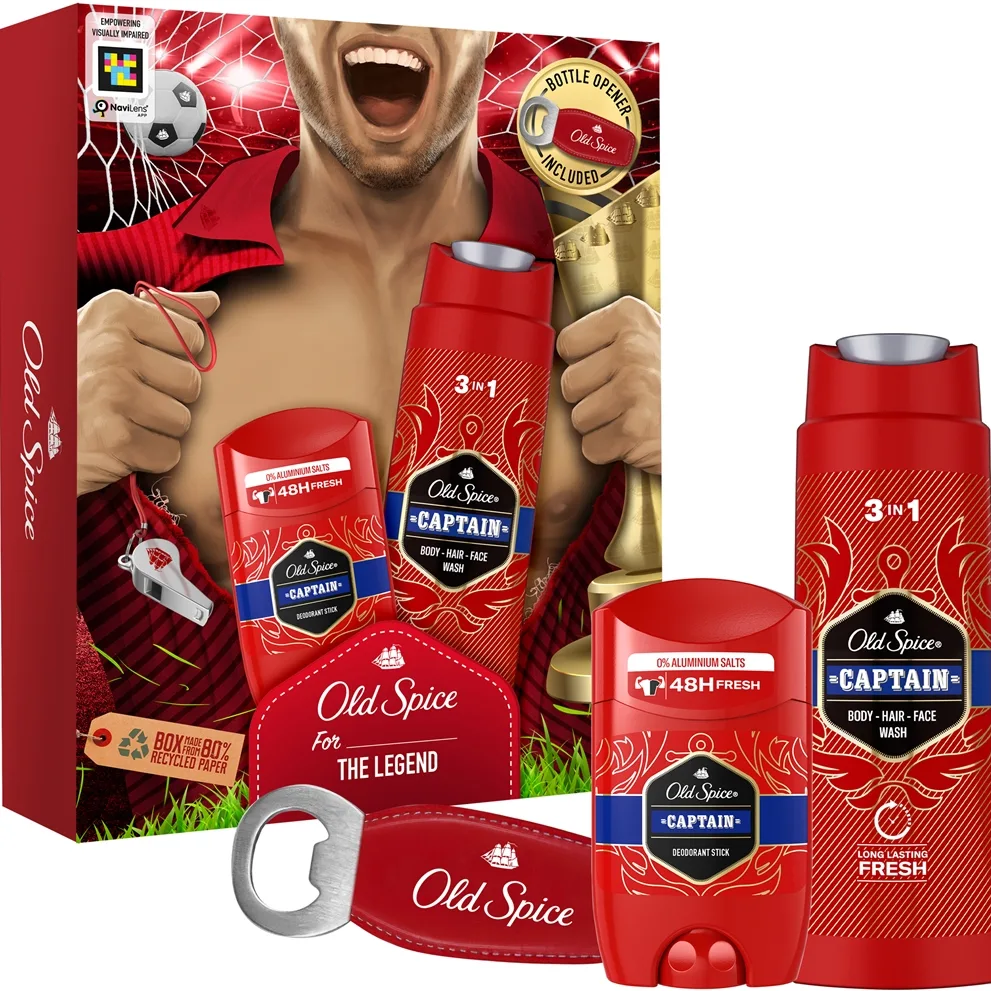 Old Spice For The Legend Footballer Presentförpackning för män