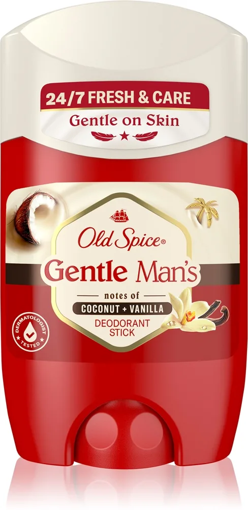 Old Spice Gentle Man's Coconut & Vanilla alumiinisuolaton deodoranttipuikko 50 ml