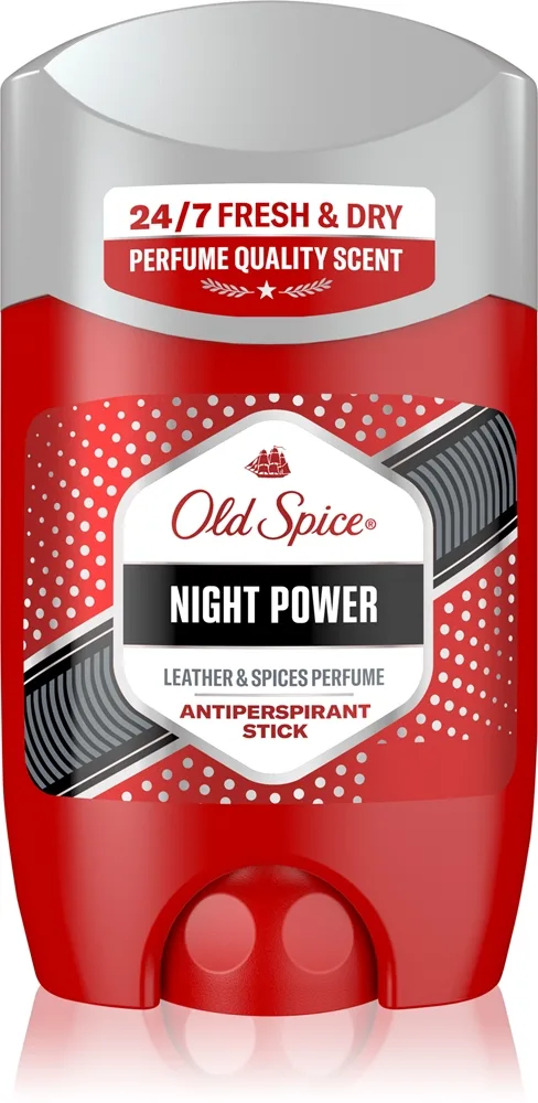 Old Spice Night Power Antiperspirant Stick til mænd 50 ml